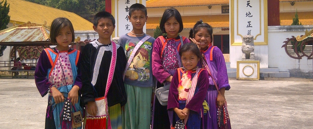 Doi Mae Salong tribu'